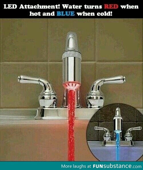Cool faucet