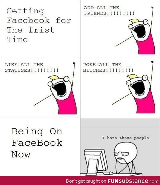 Being On Facebook Now