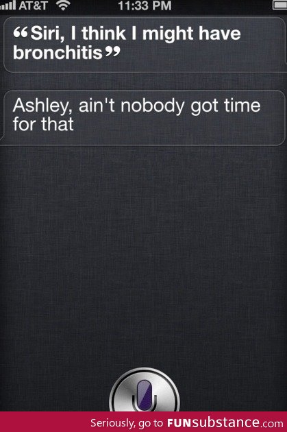 Thank you, Siri