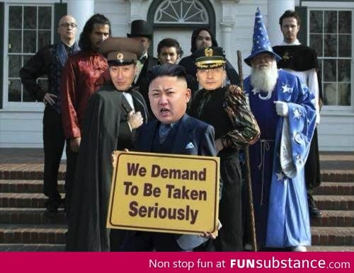 How I imagine North Korea right now
