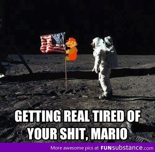 It's Mario!