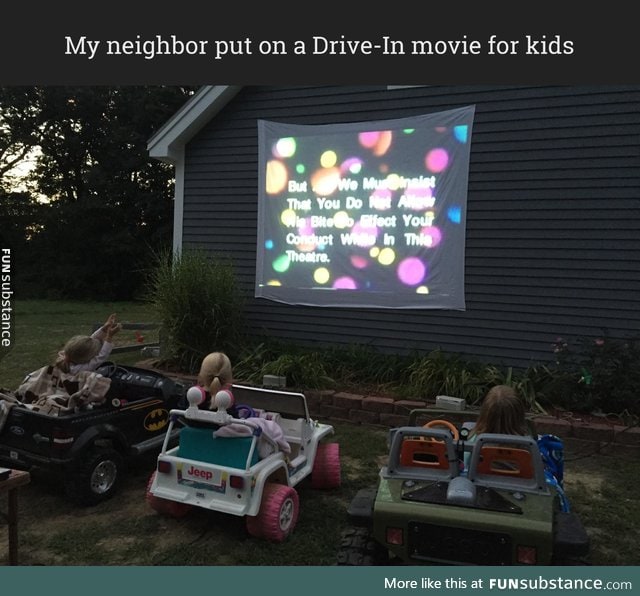 What an awesome neighbor