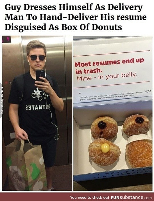 Smart guy goes for interview