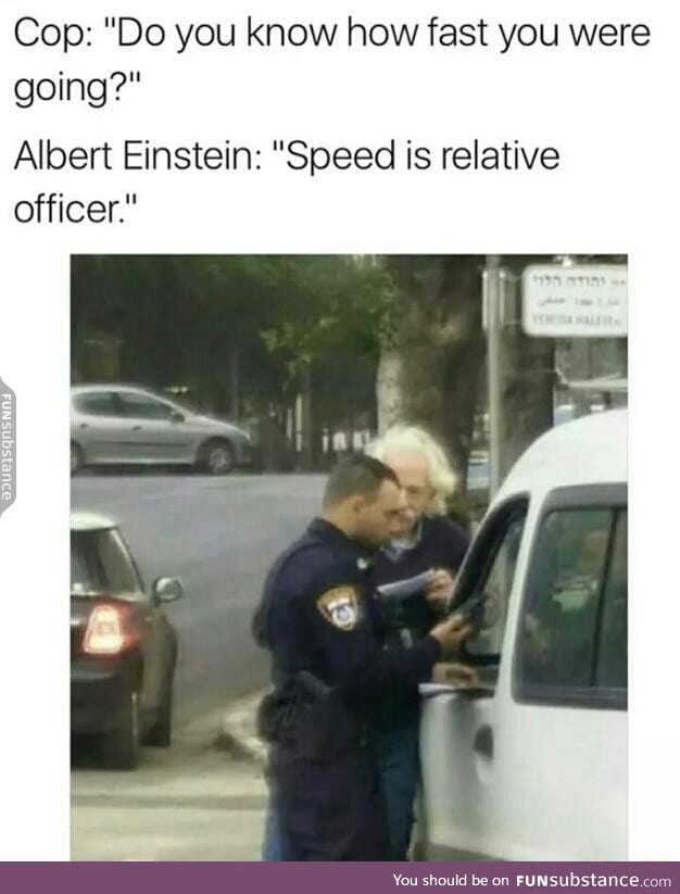 And so he wasn't fined