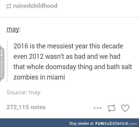 The bath salt zombies were f*cked up