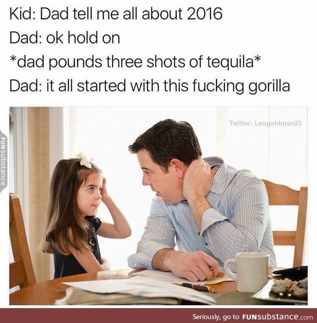 I will need tequila to describe this year too...