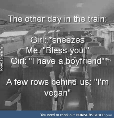 Just tried being a nice human beeing for once