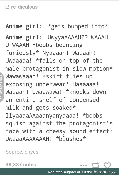 More like h*ntai
