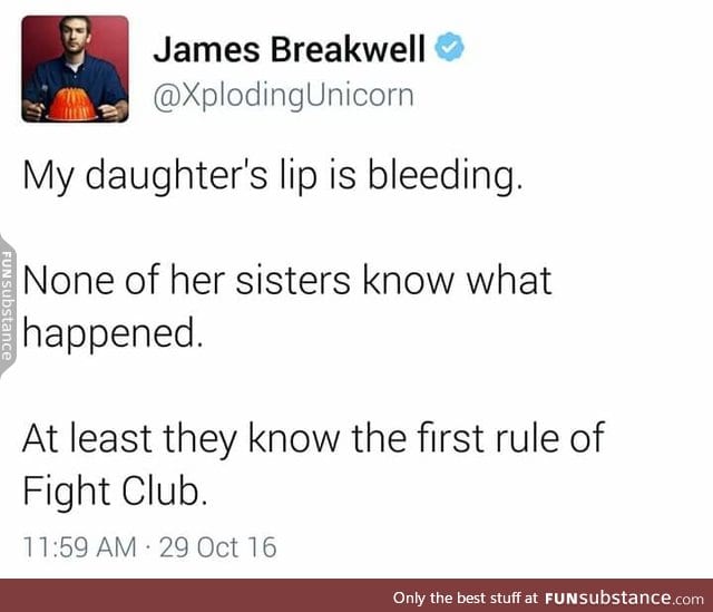 I wonder if the dad or a daughter is the alter ego
