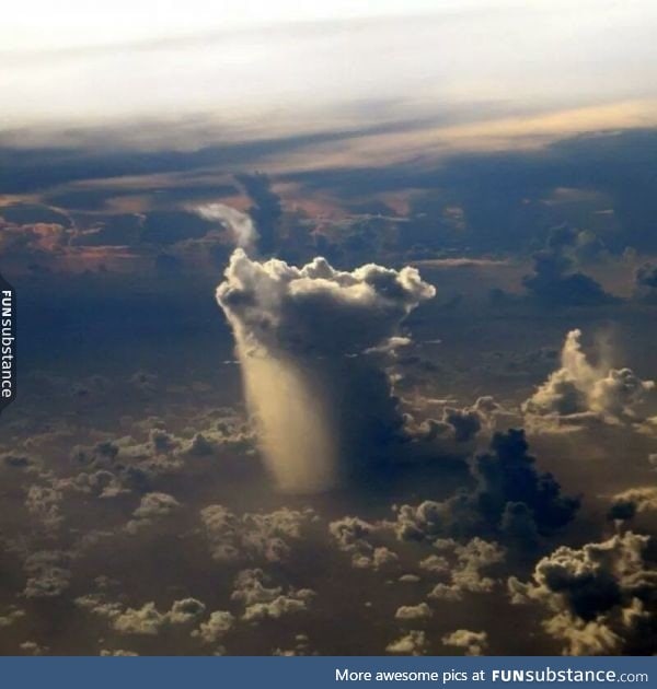Rain from a Plane's Perspective