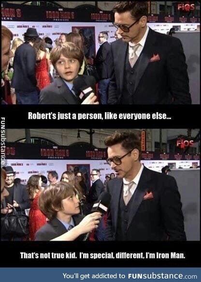 Jeez, kid, get it right