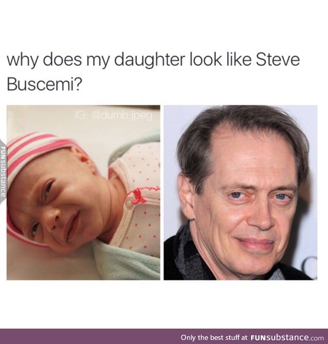 That's an old looking baby