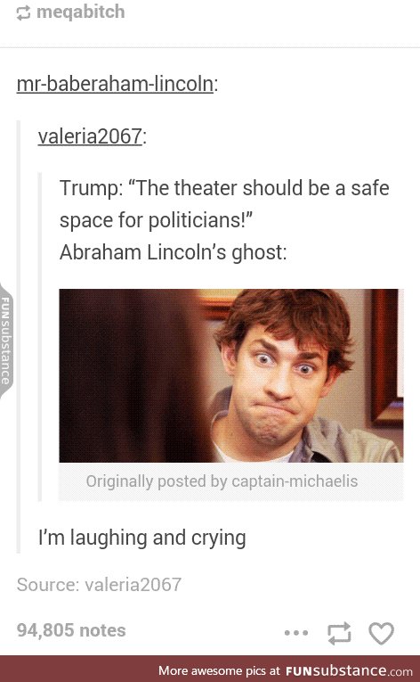 Poor Lincoln's ghost