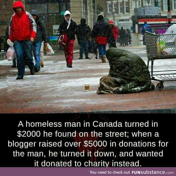 Faith in humanity restored