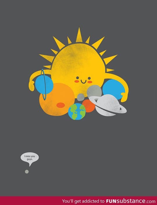 Poor Pluto, nobody cares about him