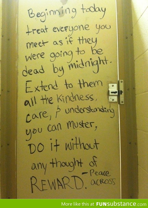 The world would be a better place