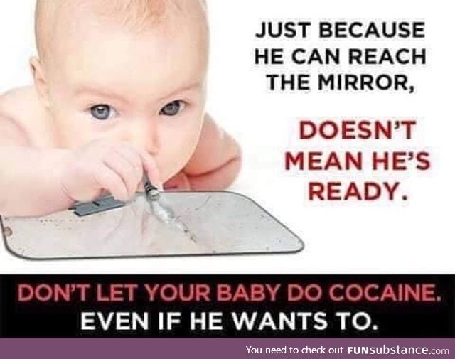 Baby and cocaine