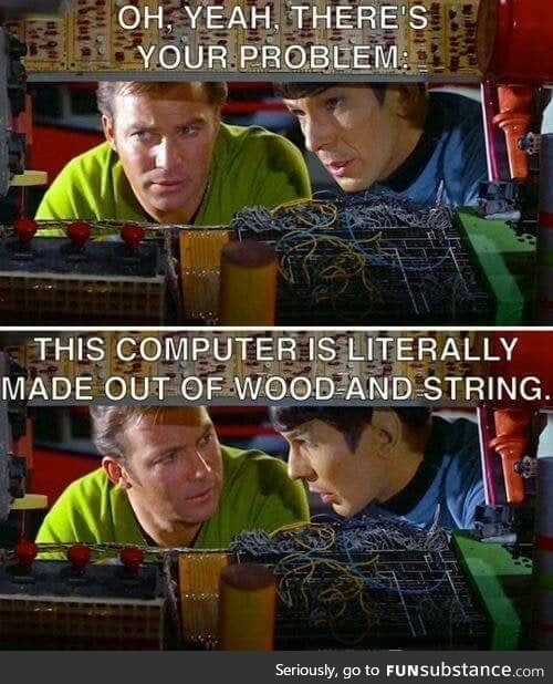 Here's the problem Captain