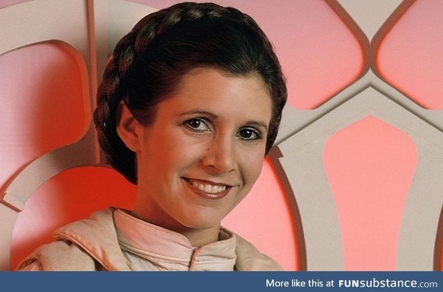 Carrie Fisher died one hour ago. Goodbye Princess. Forever in our hearts