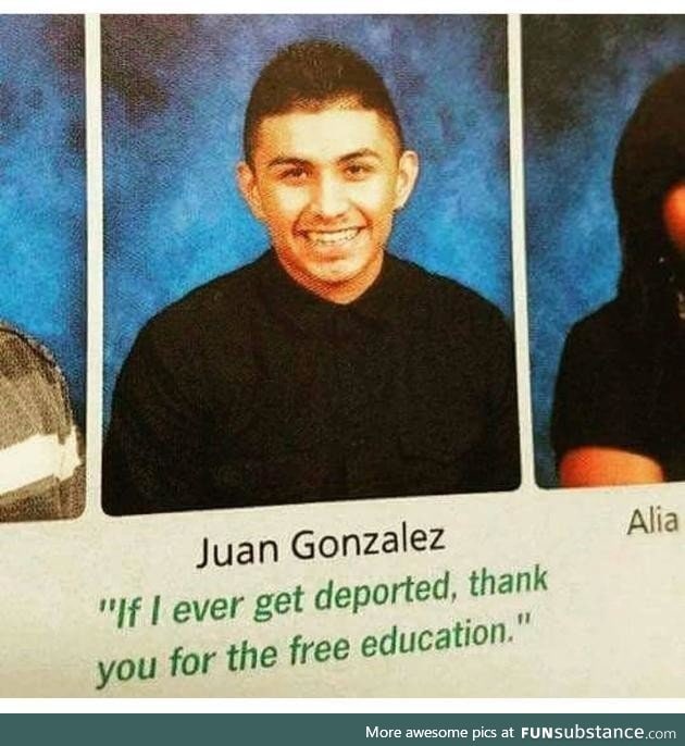 If I ever get deported