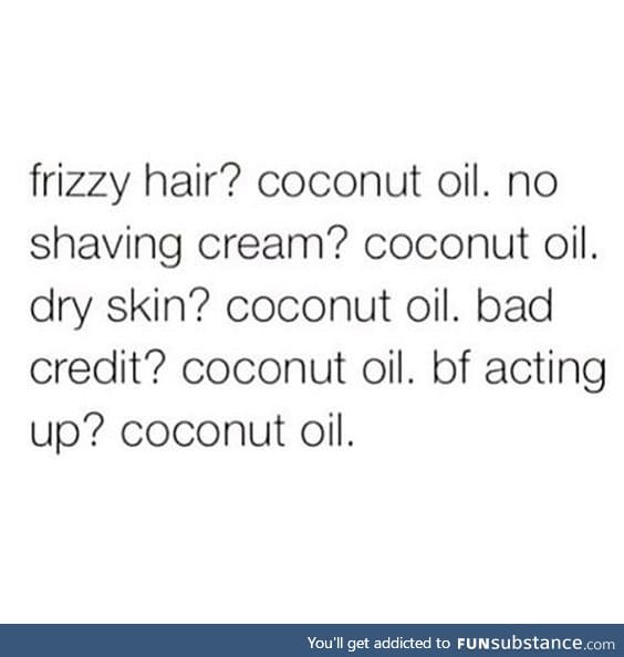 Pros of Coconut oil
