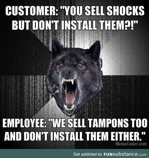 Overheard this while shopping