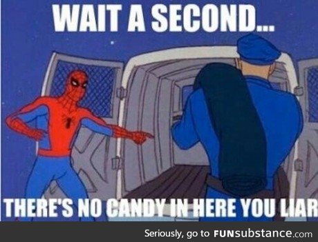 I always knew Spidey was the most gullible superhero