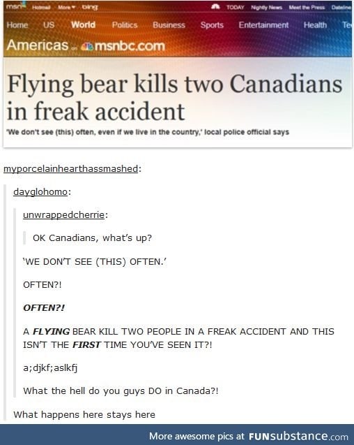 And this is why Canada is my spirit county