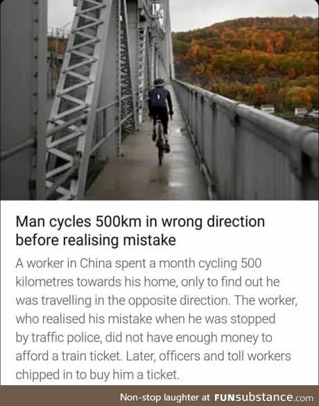Poor man
