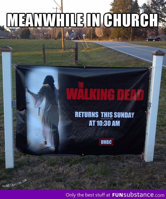 A church with a sense of humor