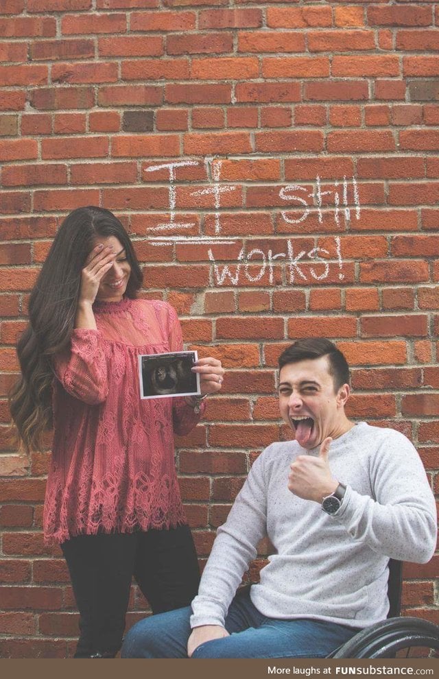 Awesome baby announcement