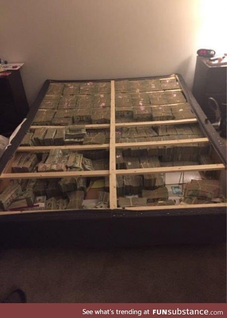 Just $20 million in cash hidden in a mattress