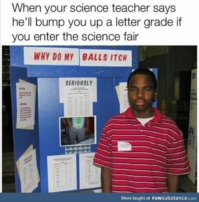 When you are desperate for an A