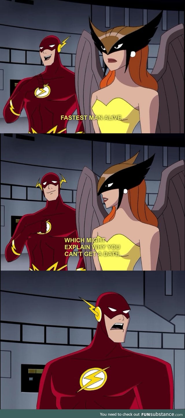 Hawkgirl burn