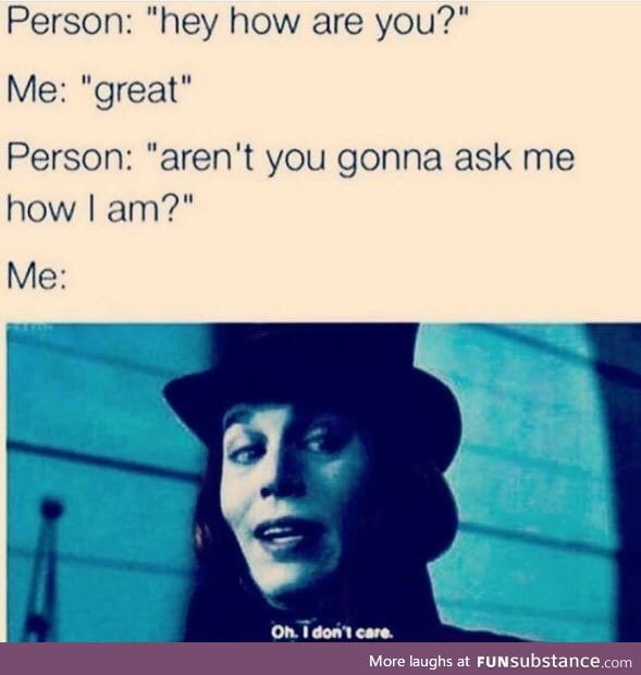 Really though.