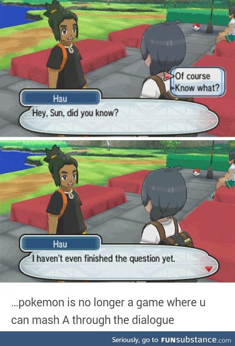 Hau knows what's up
