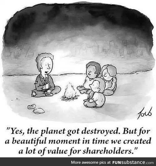 The world in the not too distant future