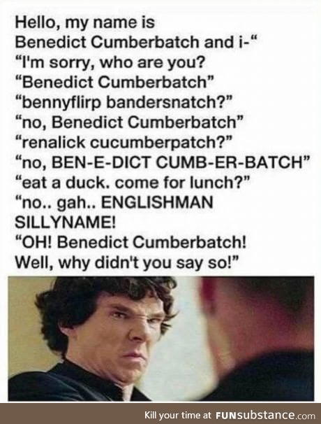 Bendedack cumbatch