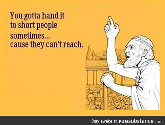 Poor short people