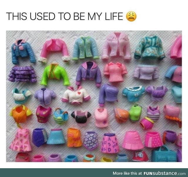 Polly Pockets were lit