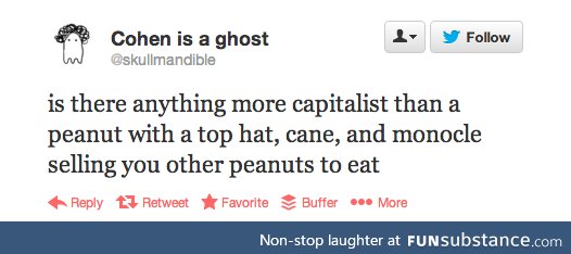 Lookin' at you, Planters