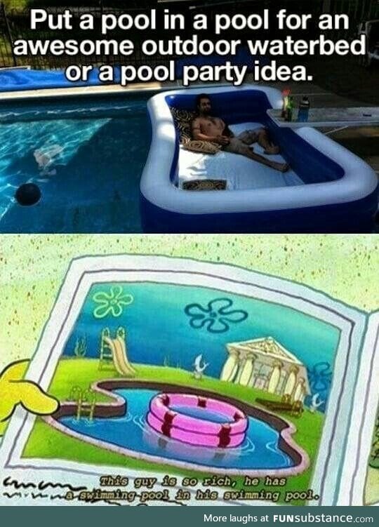 Pool in a pool