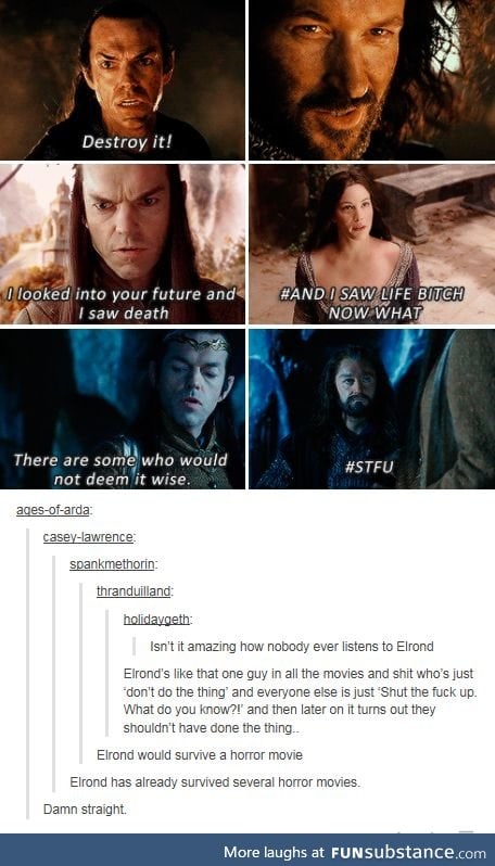 *sighs in elvish*