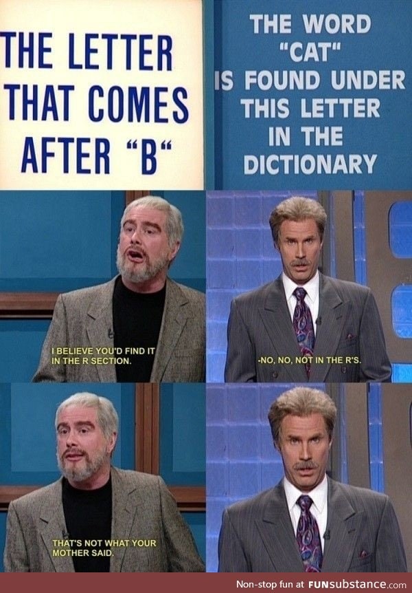Suck it Trebek.