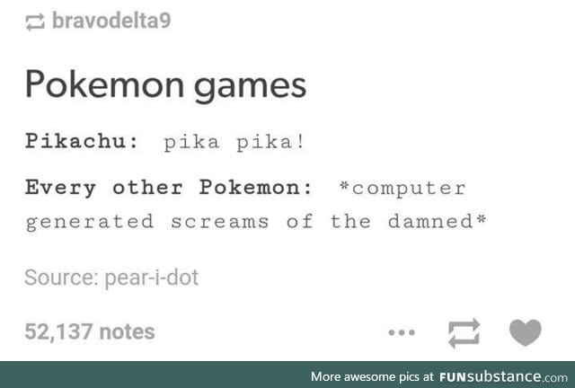 Pikachu is a useless little shit imo