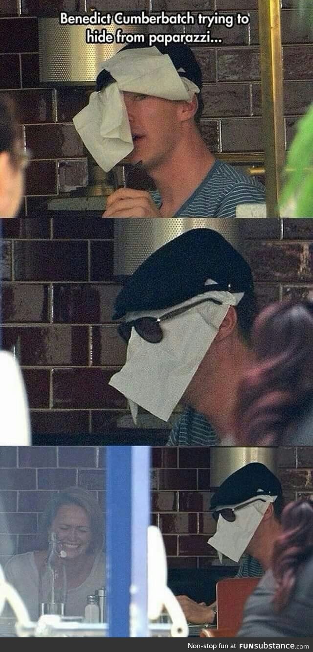 Hello, it's I, sir napkin