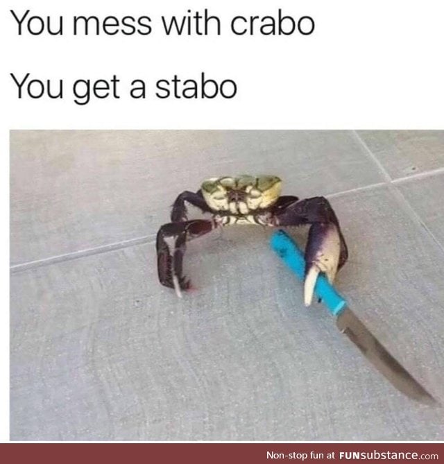 *stab stab*
