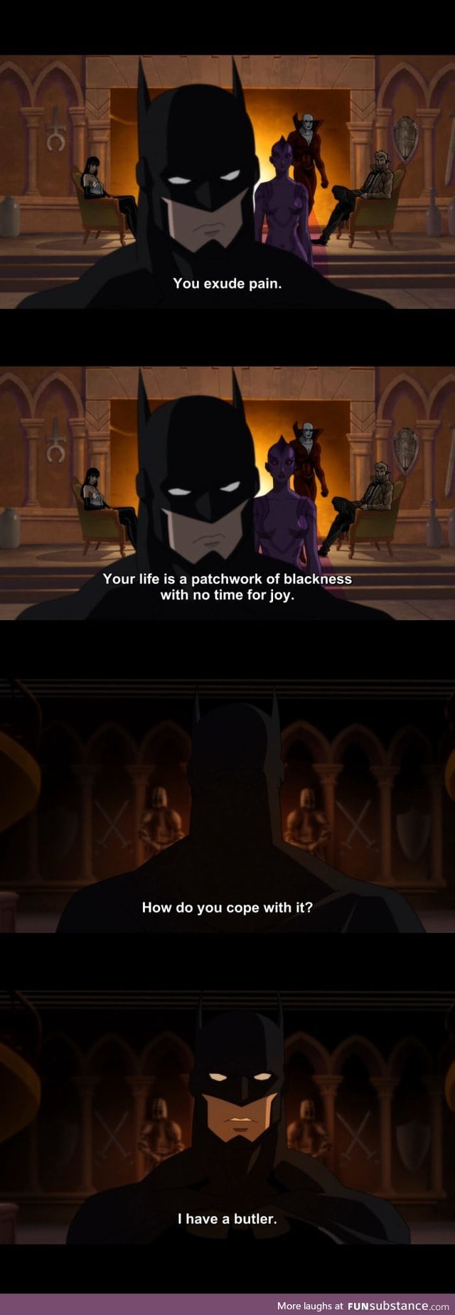 Batman being Batman