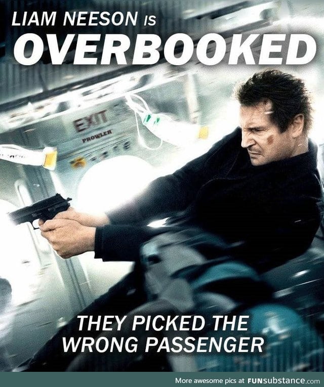 United Airlines discovers Liam Neesons particular skills