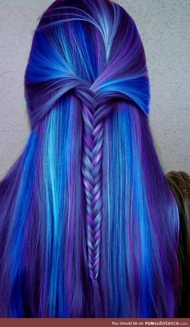 Cosmic hair. I love this!